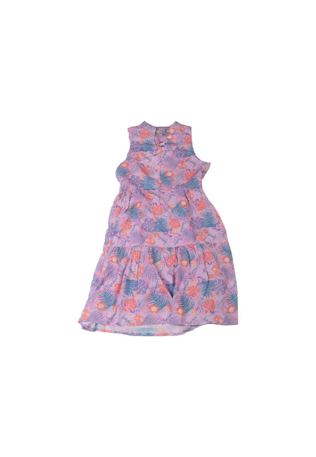 Vestido Niña Lila Pillin-0
