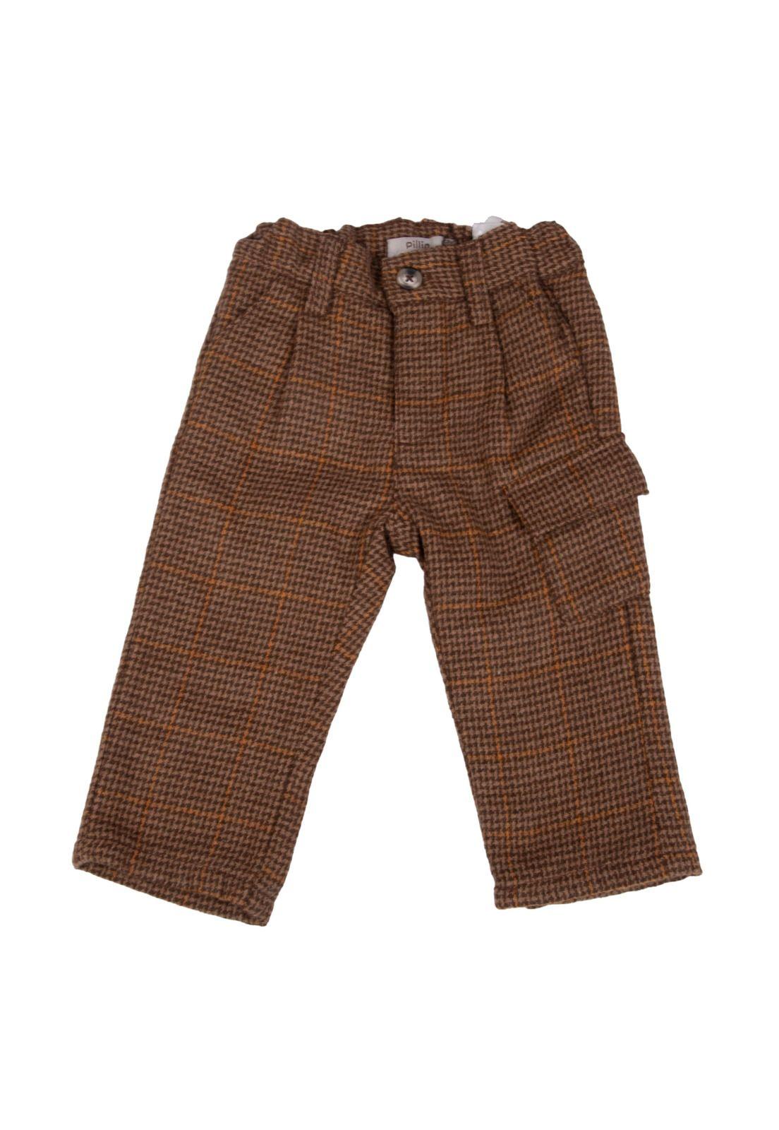 Pantalón Bebe  Café Pillin ( PVB832-25CAF )-0