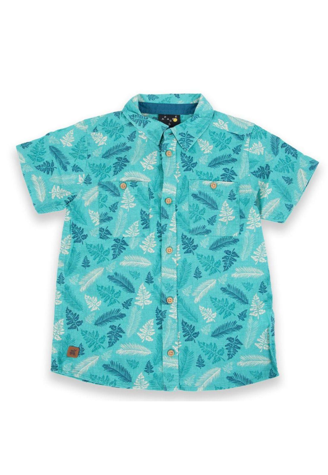 Camisa Niño Verde Pillin-0