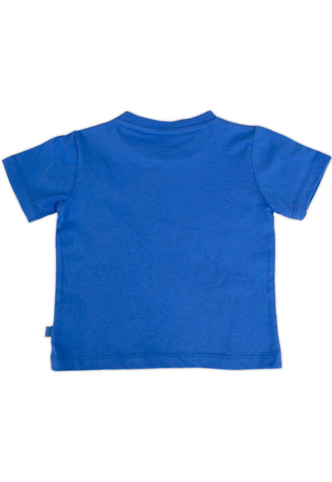 Polera Bebe Niño Azul eléctrico Pillin-2