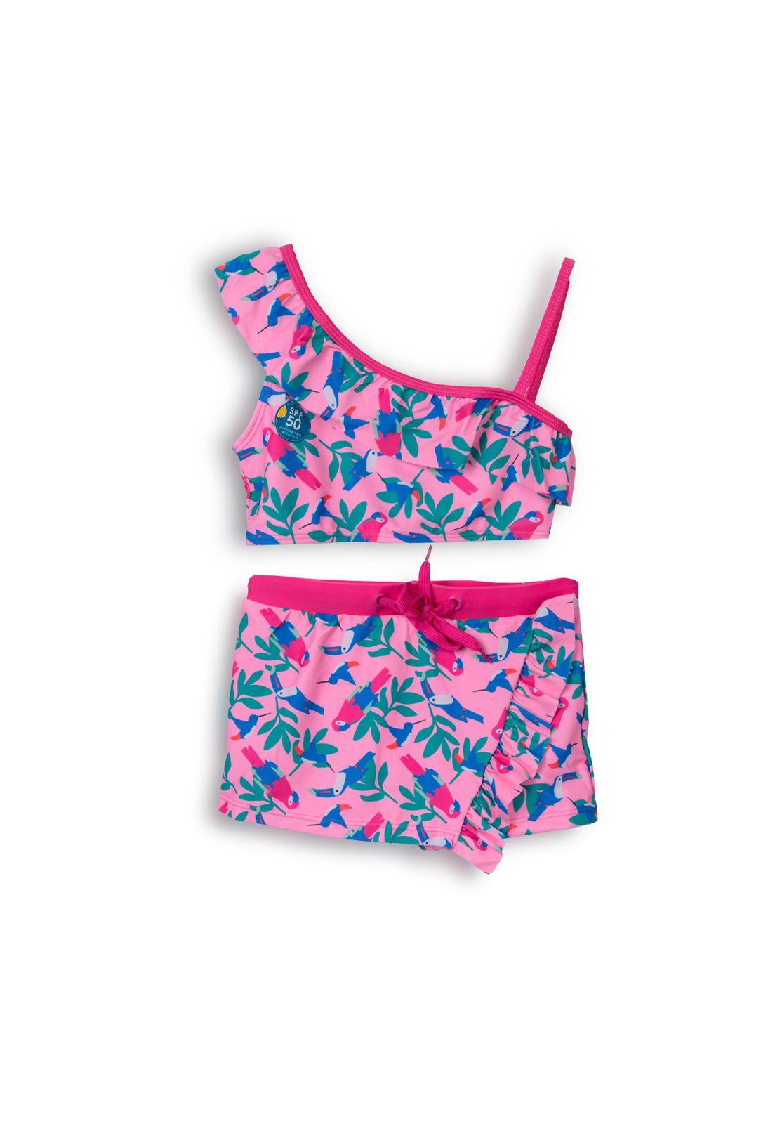 Traje de Baño Niña Rosado Pillin (PVC830-25ROS)-0