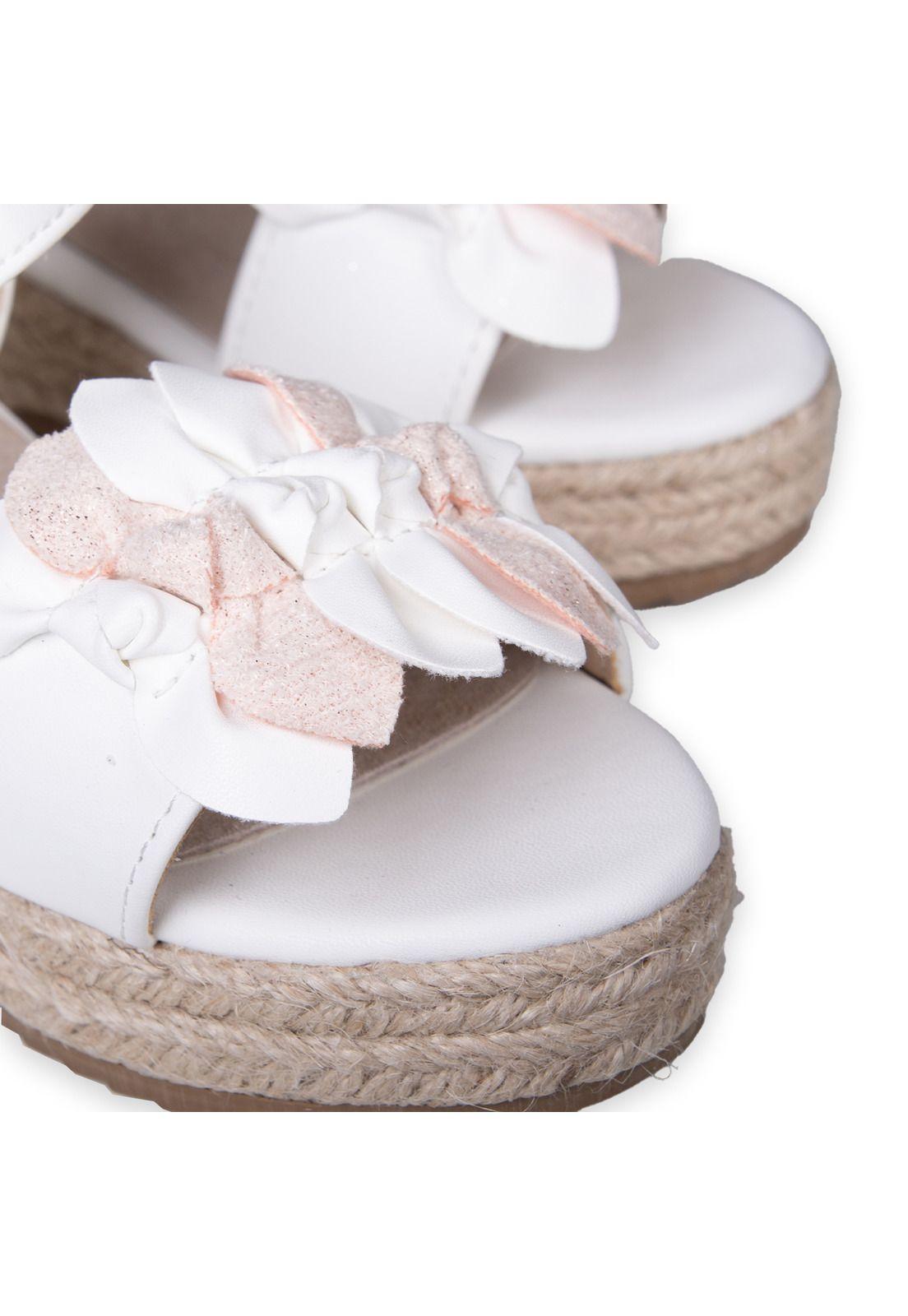 Sandalias Niña Blanco Pillin (PZC408-25BCO )-4