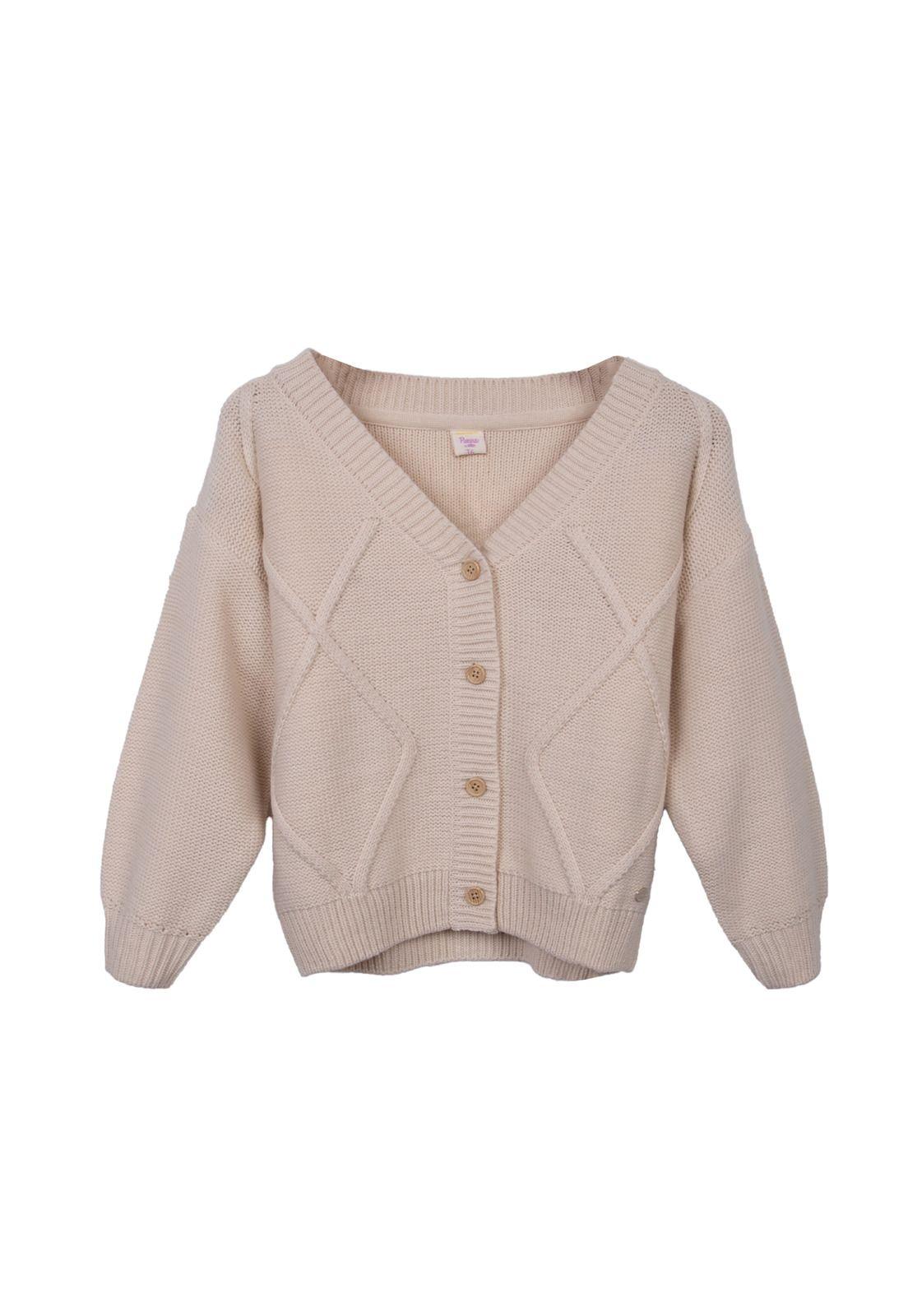 Chaleco  Pillin Café Niña (PVD901-26ARE)-0