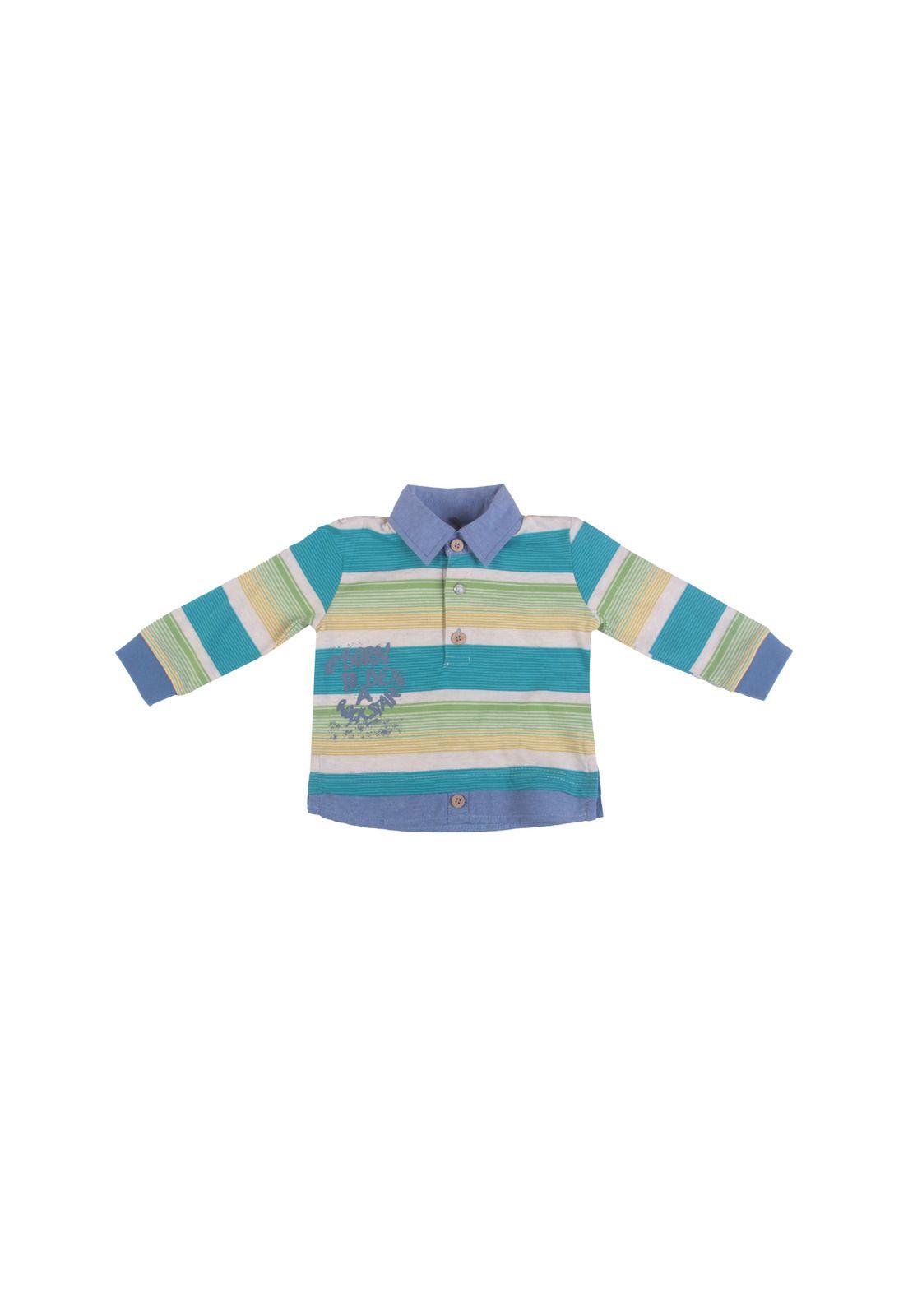 Polera Bebe Niño Crudo Pillin-1