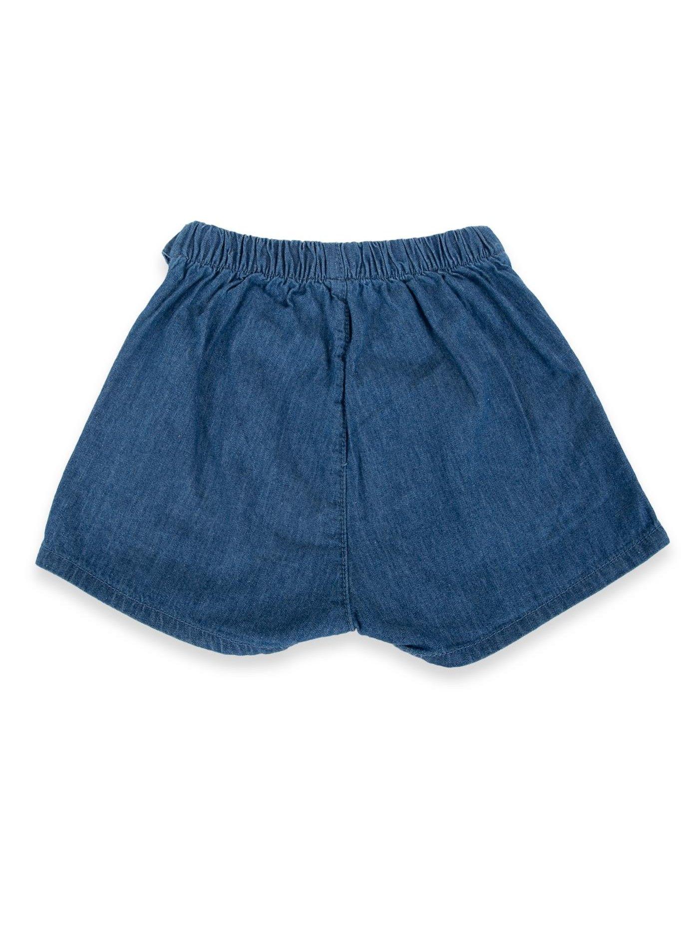 Short Bebé Niña Denim Pillin (PVA726-24DEN)-2