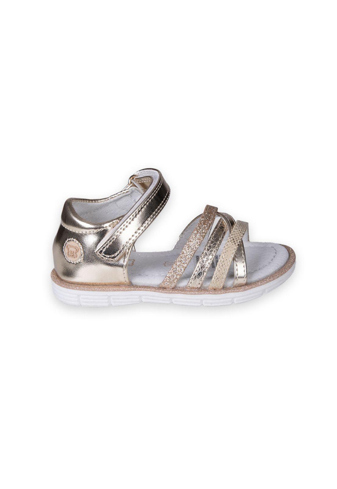 Sandalias Bebé Niña Dorado Pillin (PZC402-25DOR )-1