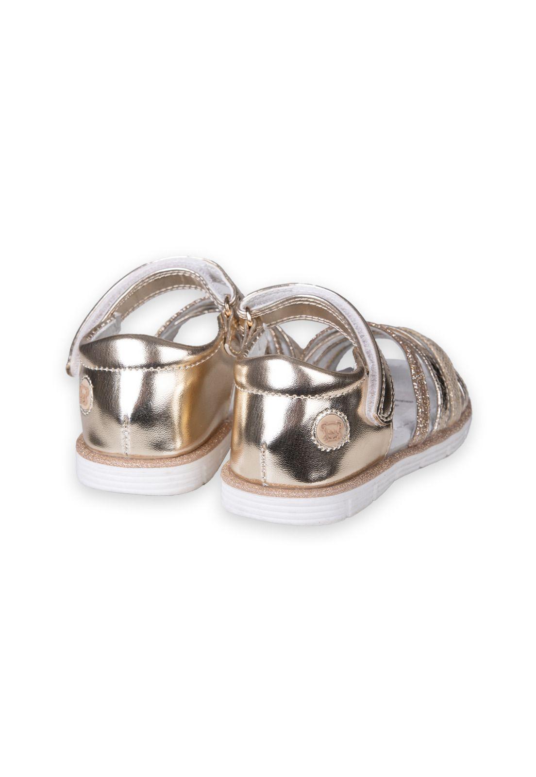 Sandalias Bebé Niña Dorado Pillin (PZC402-25DOR )-2
