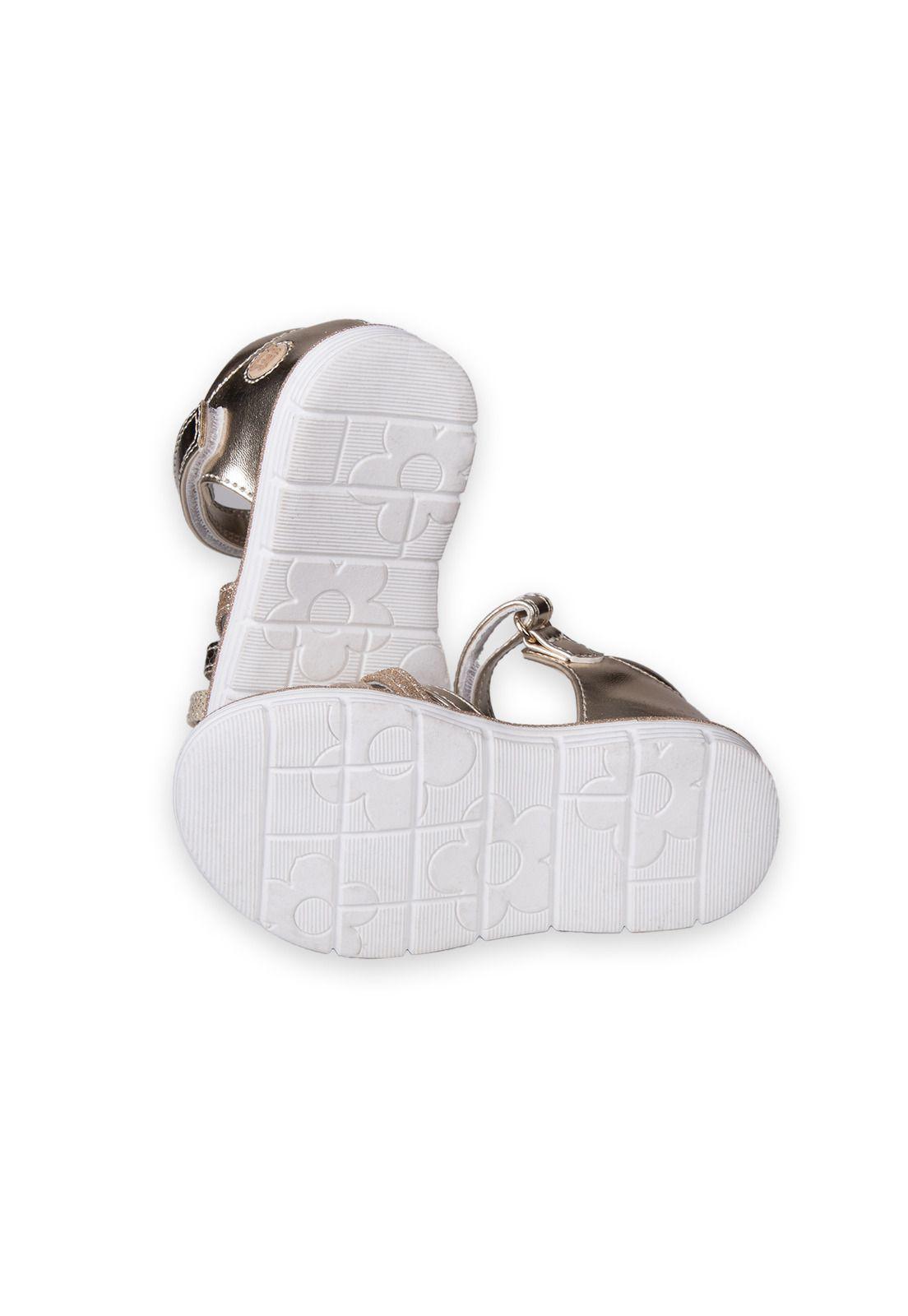 Sandalias Bebé Niña Dorado Pillin (PZC402-25DOR )-3