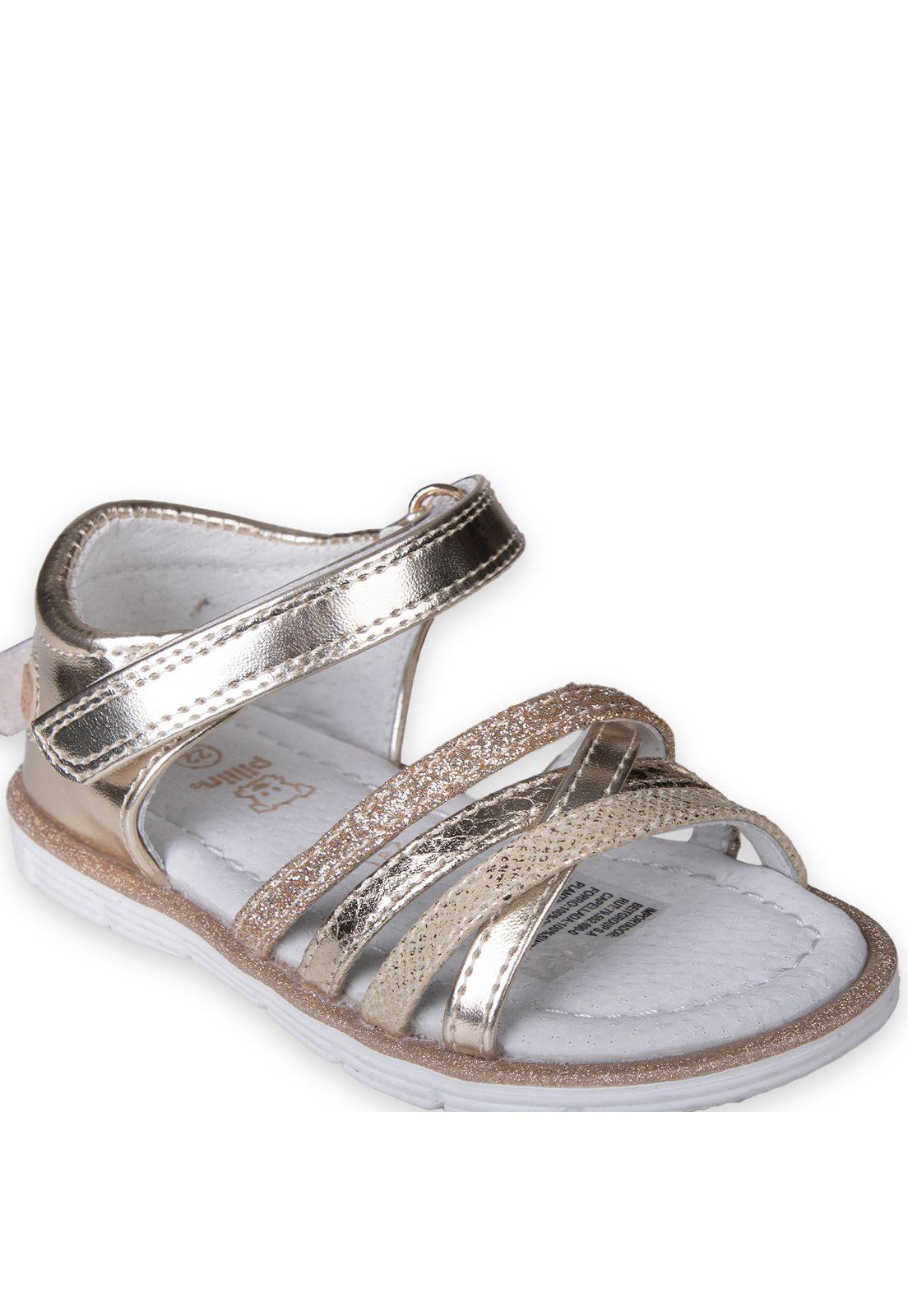 Sandalias Bebé Niña Dorado Pillin (PZC402-25DOR )-4