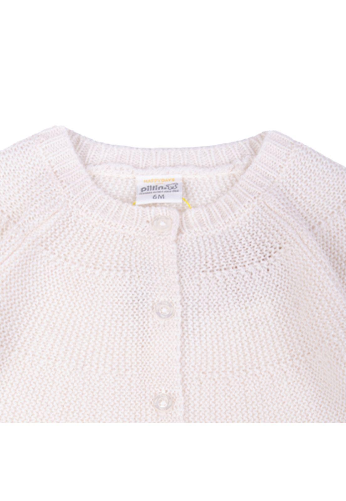 Polerón Bebe  Blanco Pillin ( PVB517-25CRU )-1