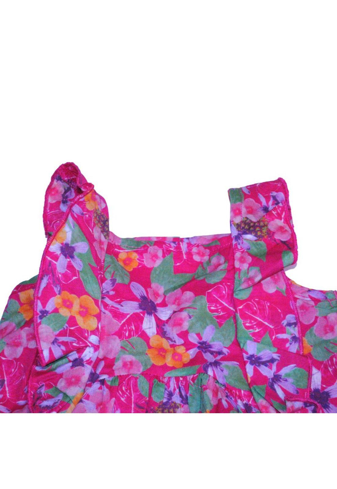 Vestido Bebe Niña Fucsia Pillin-1