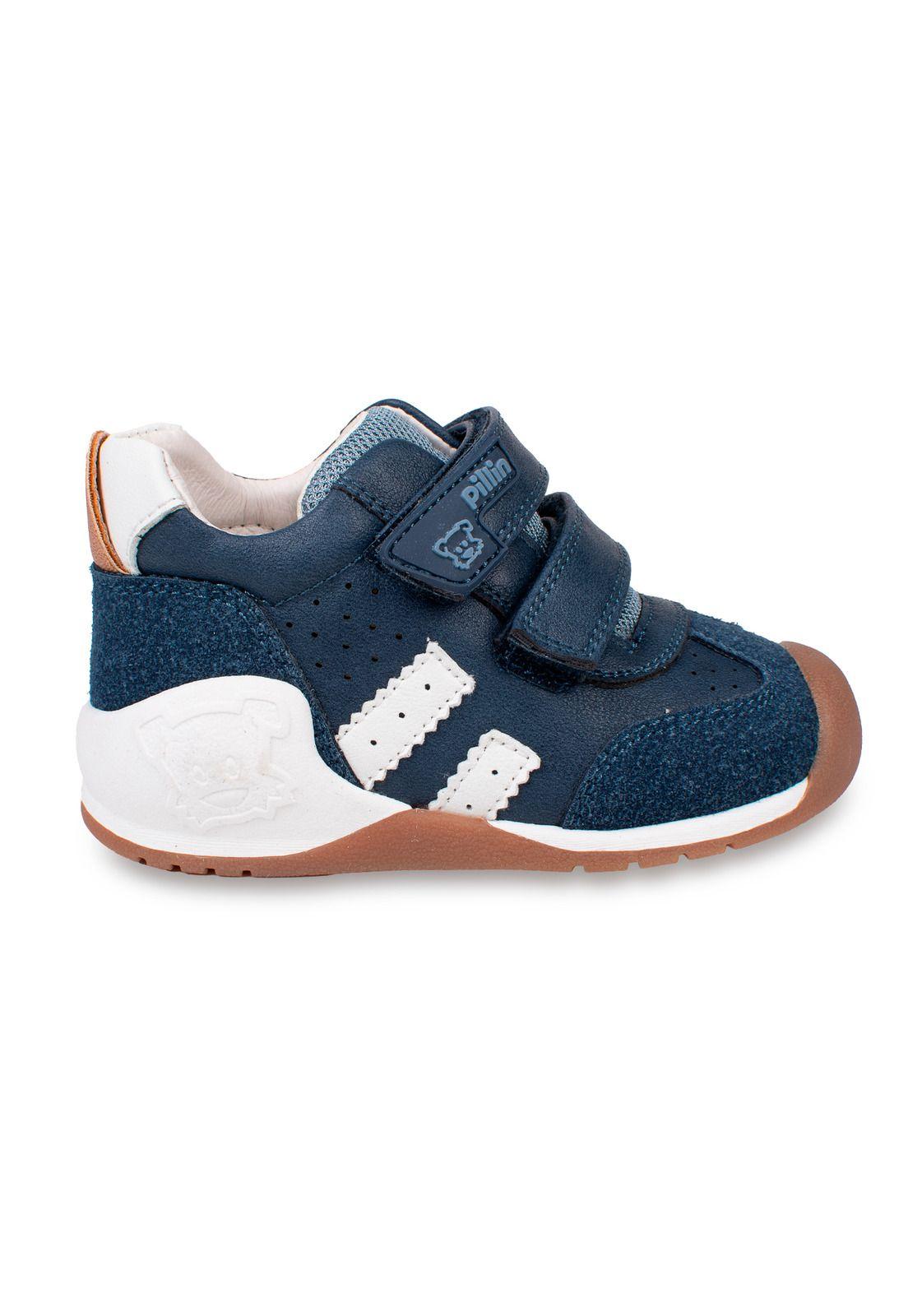 Zapato Clásico Niño Azul Pillin (PZD206-26AZU)-1