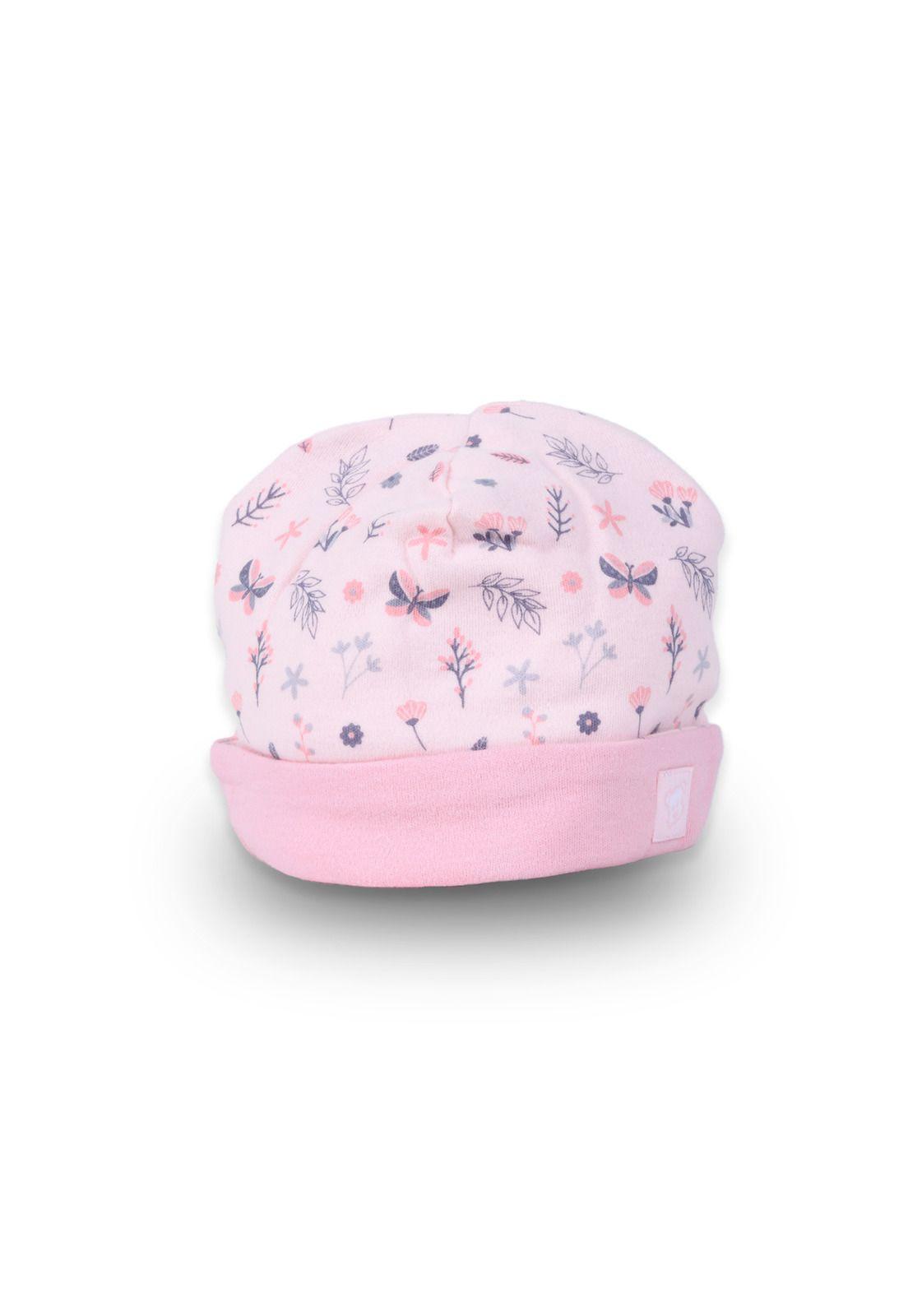Pack 2 Pzas Gorro Bebé Niña Multicolor Pillin-3