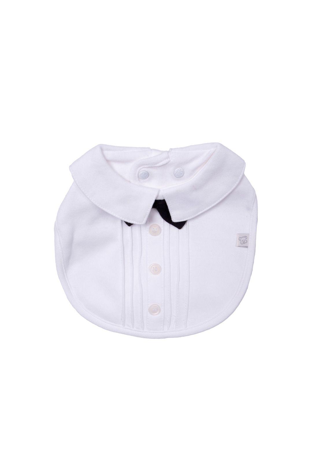Babero Blanco Niño Pillin (PAD209-26BCO)-0