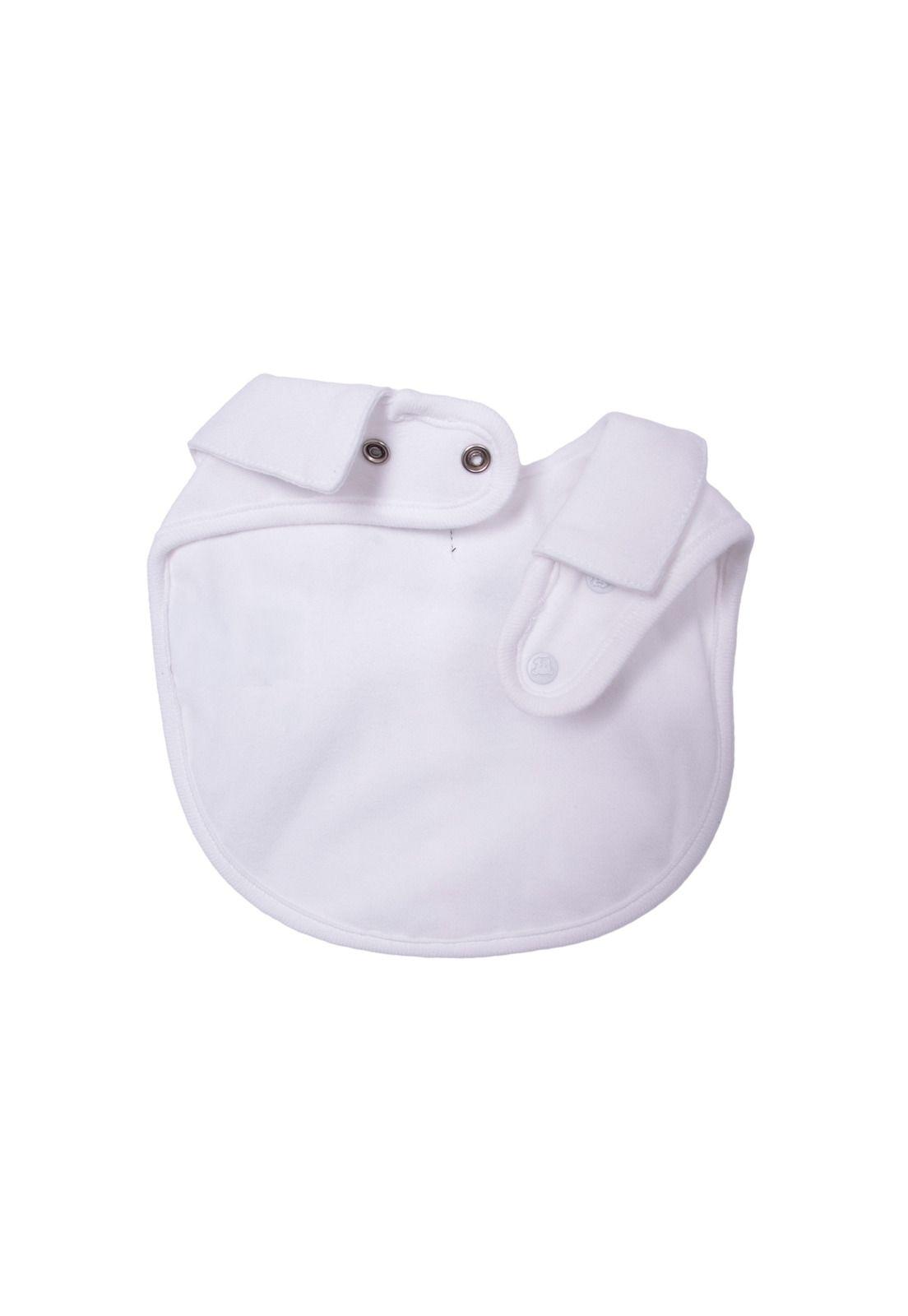 Babero Blanco Niño Pillin (PAD209-26BCO)-1