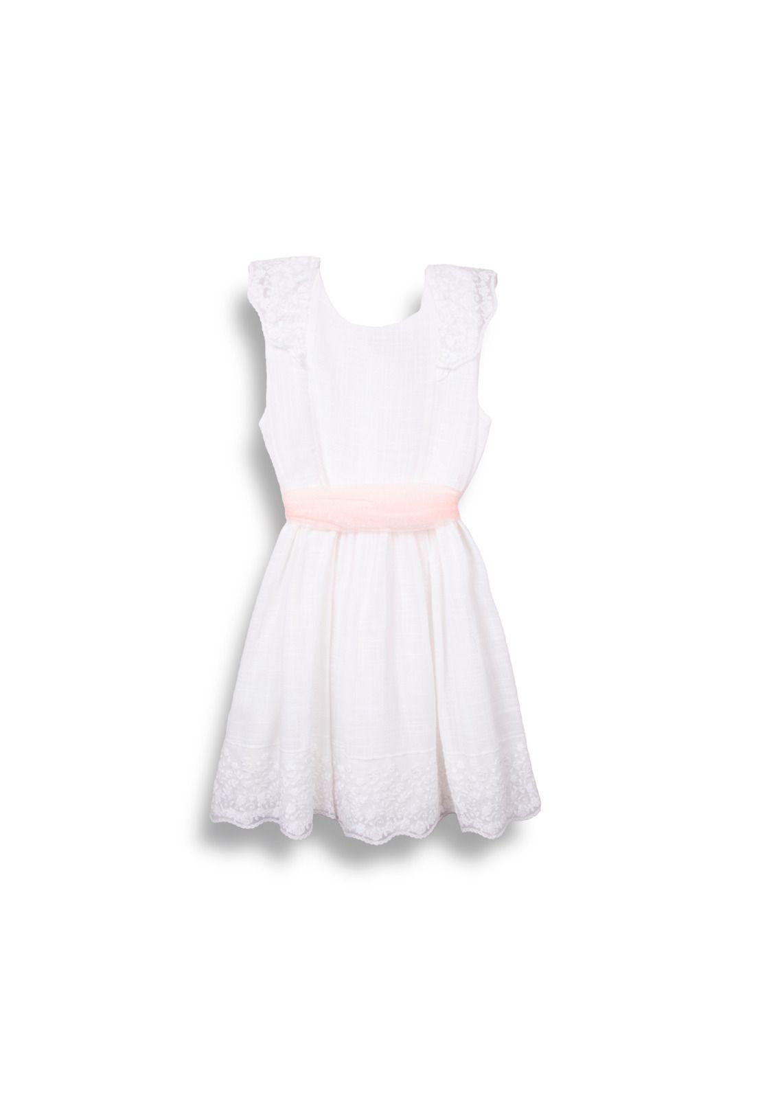 Vestido Niña Blanco Pillin (PVC844-25BCO)-0