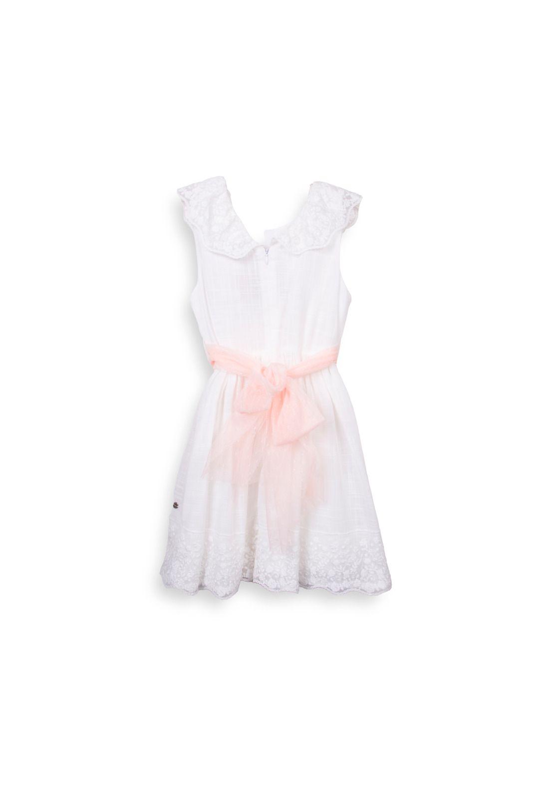 Vestido Niña Blanco Pillin (PVC844-25BCO)-1