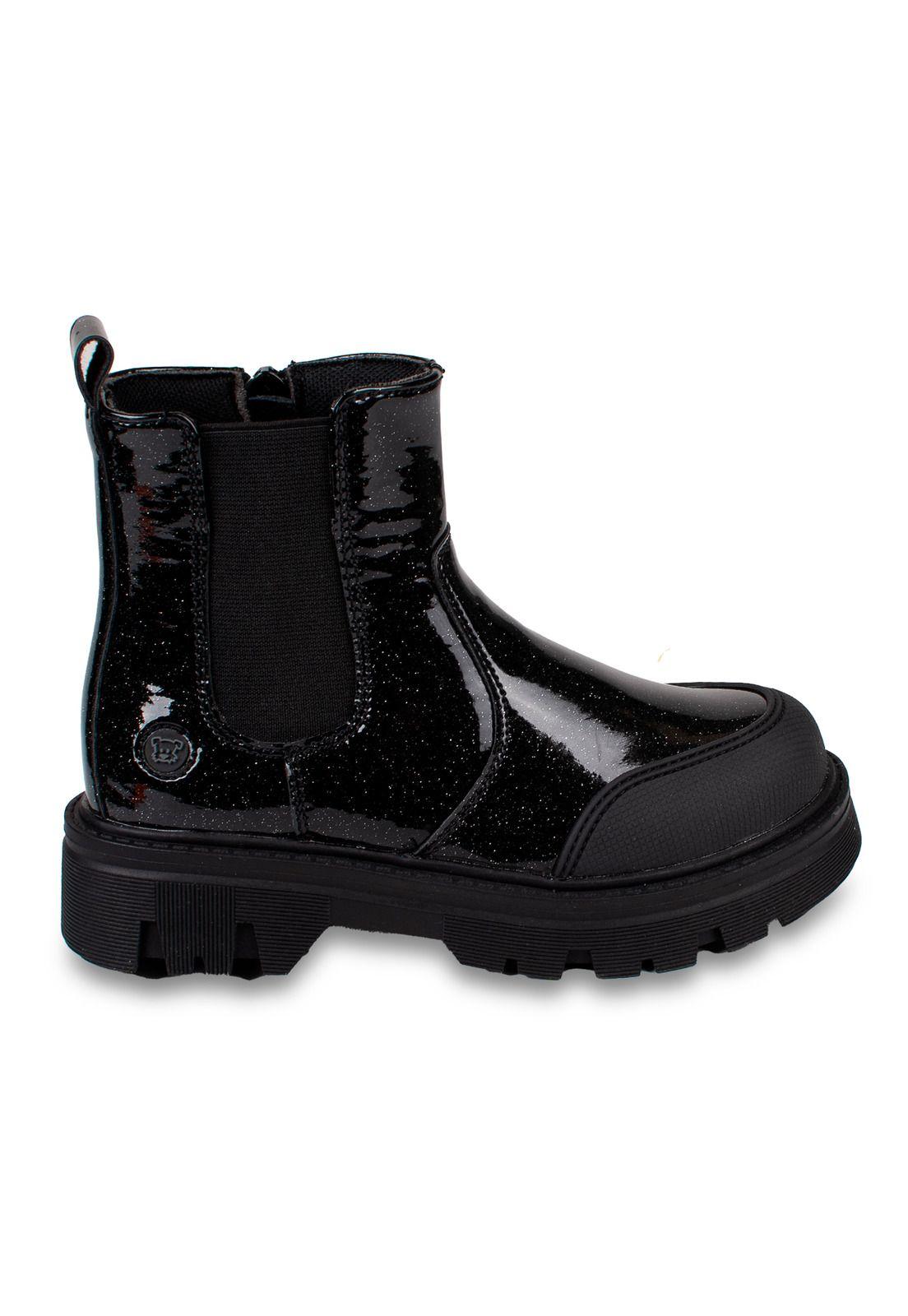 Botin Niña Pillin (PZD318-26NEG)-1