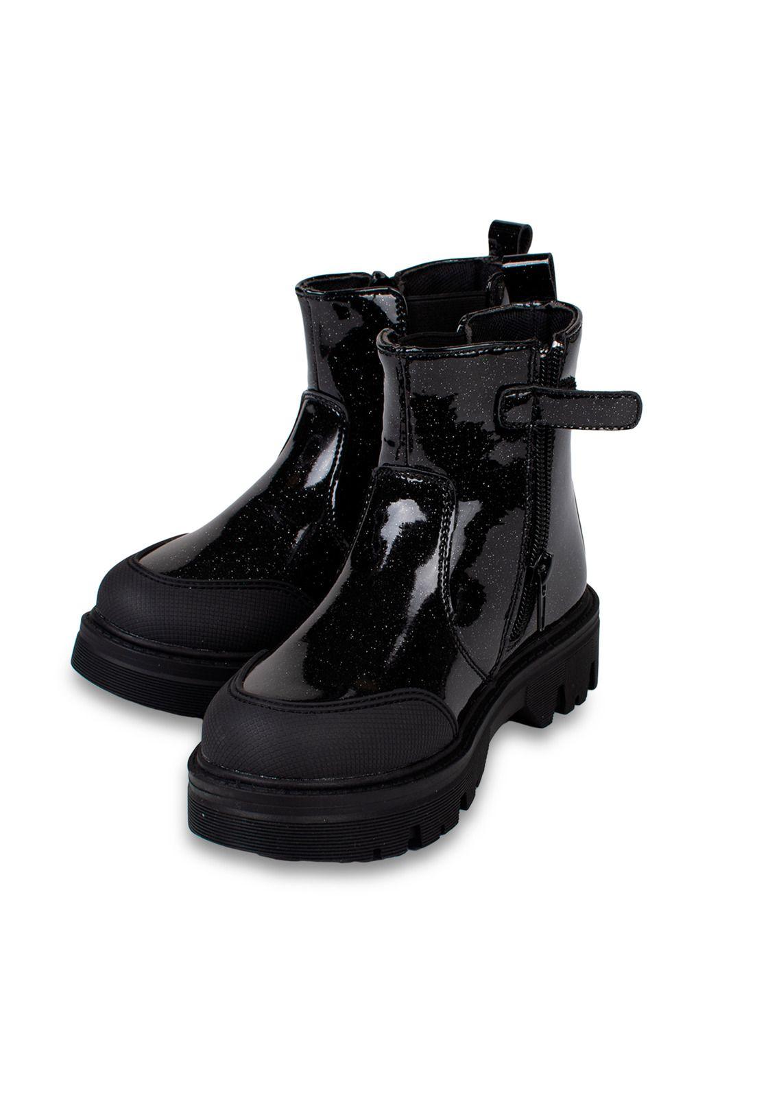 Botin Niña Pillin (PZD318-26NEG)-4