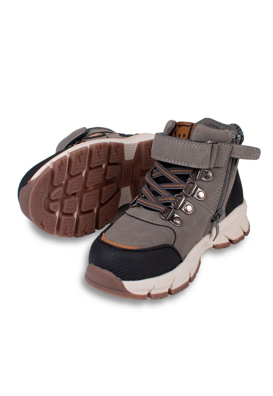 Bototo  Niño Gris Pillin (PZD312-26GRI)-4