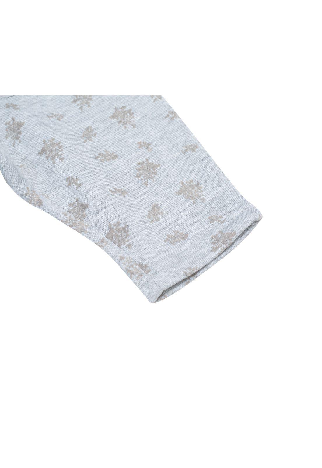 Pantalón De Buzo Bebé Niña Gris Pillin-4