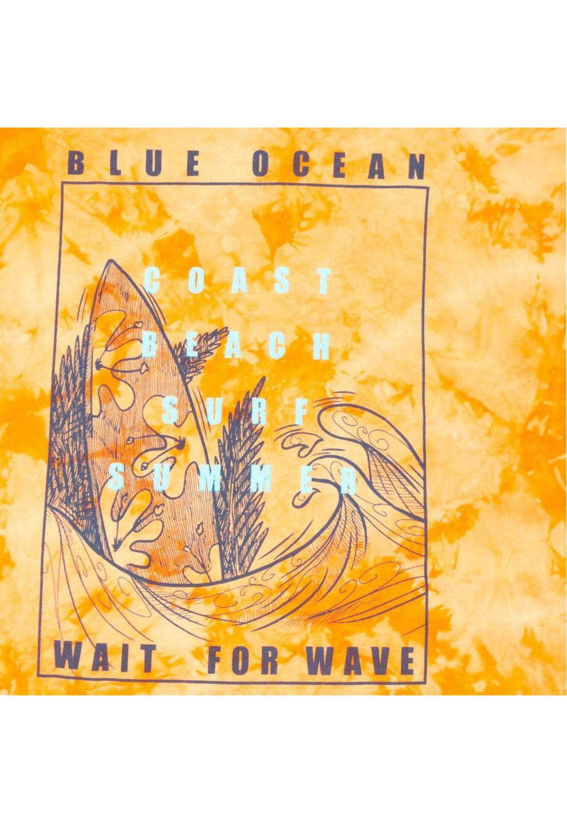 Polera Niño Naranja Pillin-1