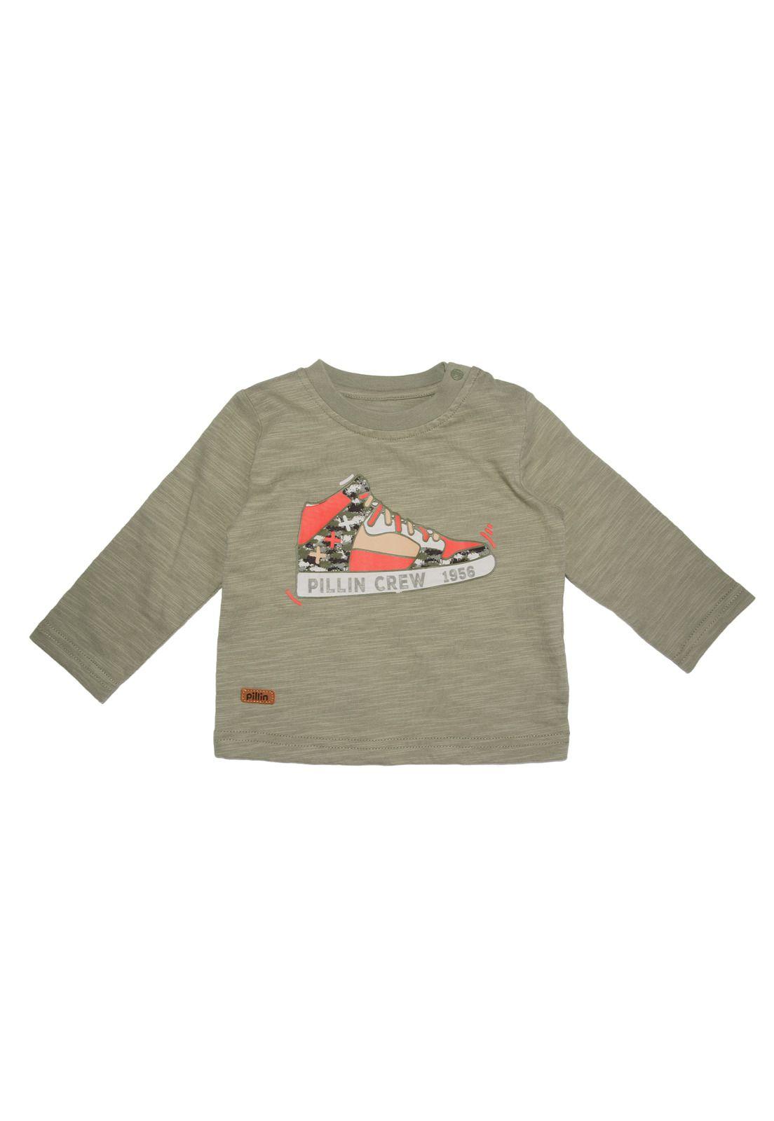 Polera Bebe Verde Pillin (PVB626-25VER )-0