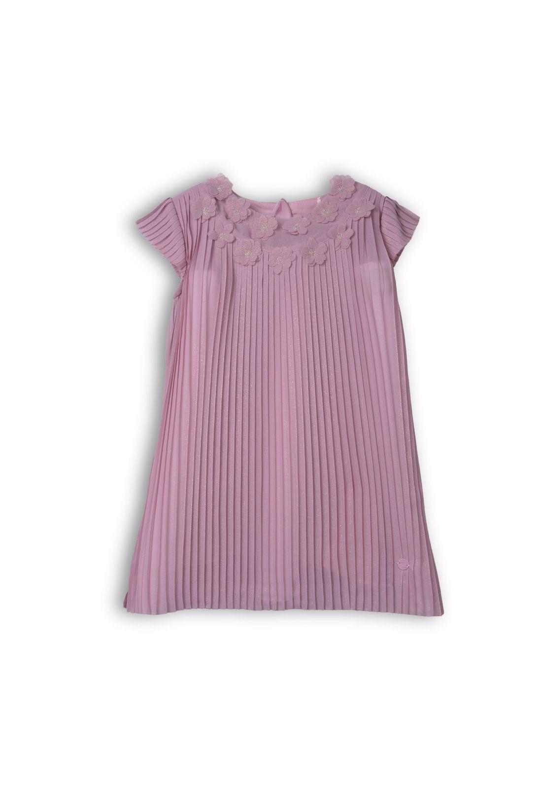 Vestido  Niña Rosado Pillin (PVA836-24ROS)-0