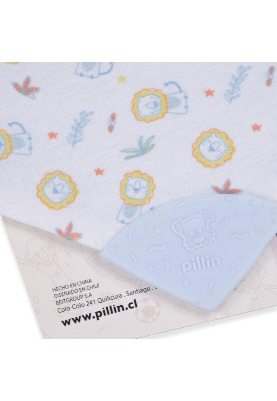 Babero Unisex Celeste Pillin-4