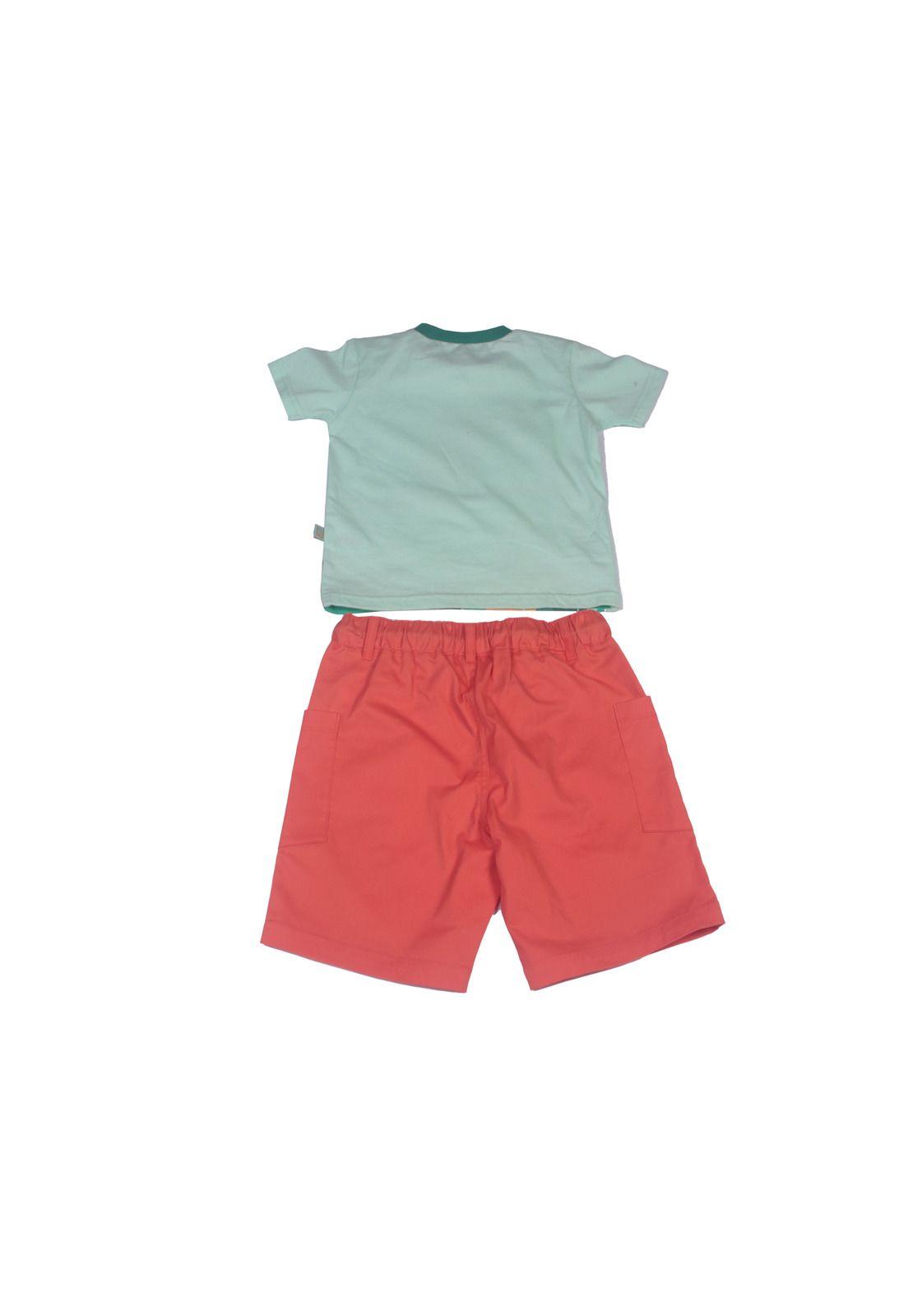 Conjunto Bebe Niño Naranja Pillin-1
