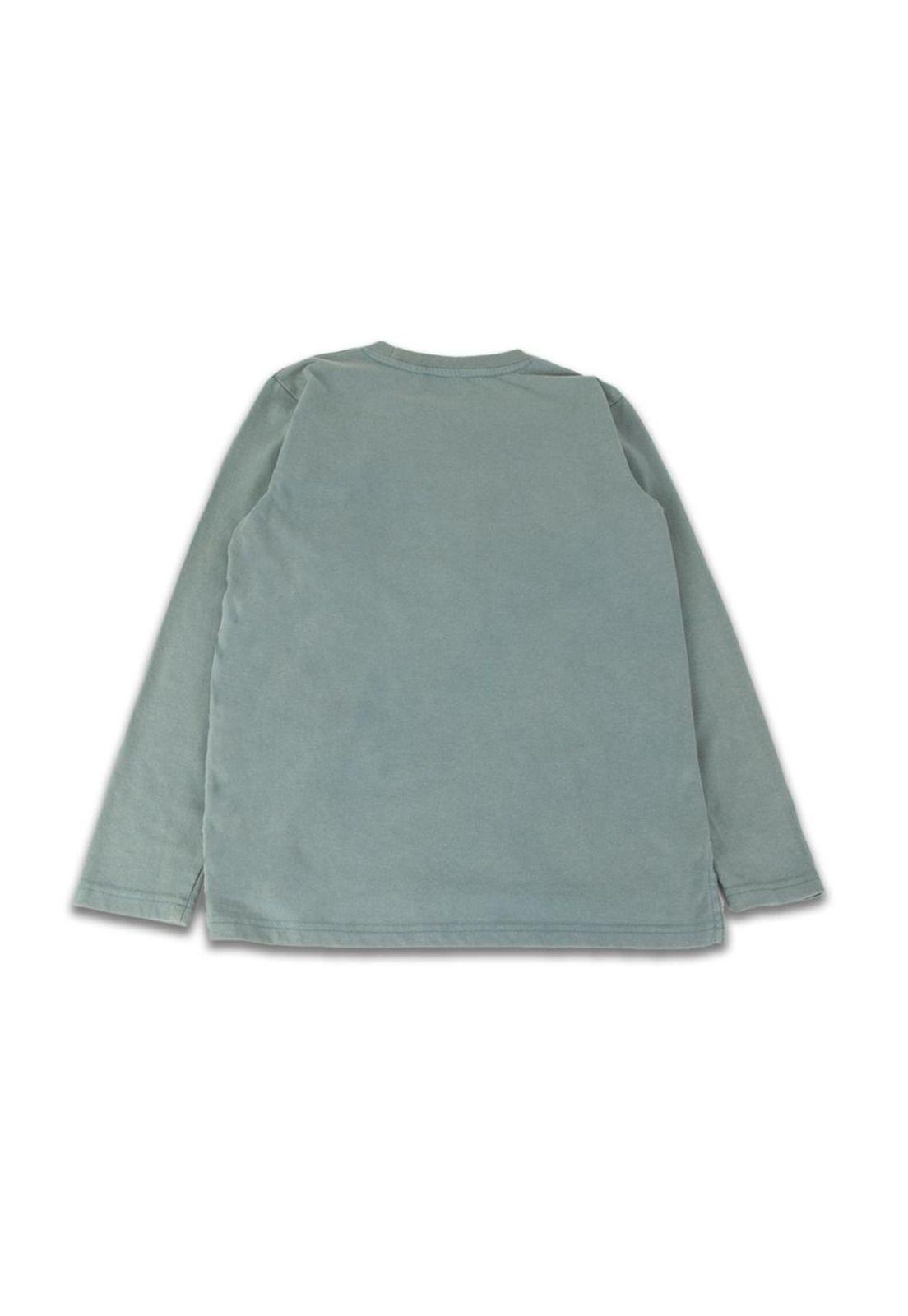 Polera Niño Verde Pillin-3