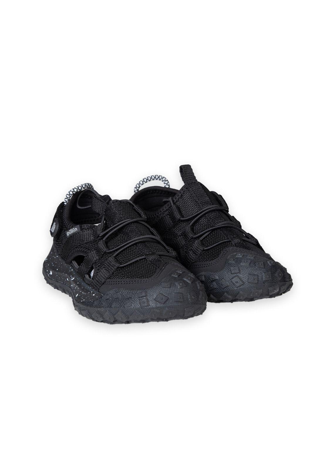 Sandalias Niño Negro Pillin (PZC437-25NEG )-0