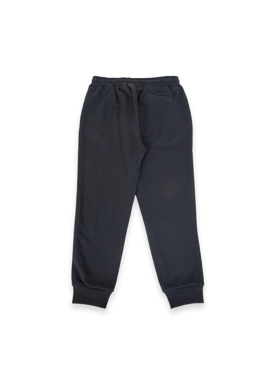 Pantalón Buzo Niño Negro Pillin (PVA507-24NEG)-1
