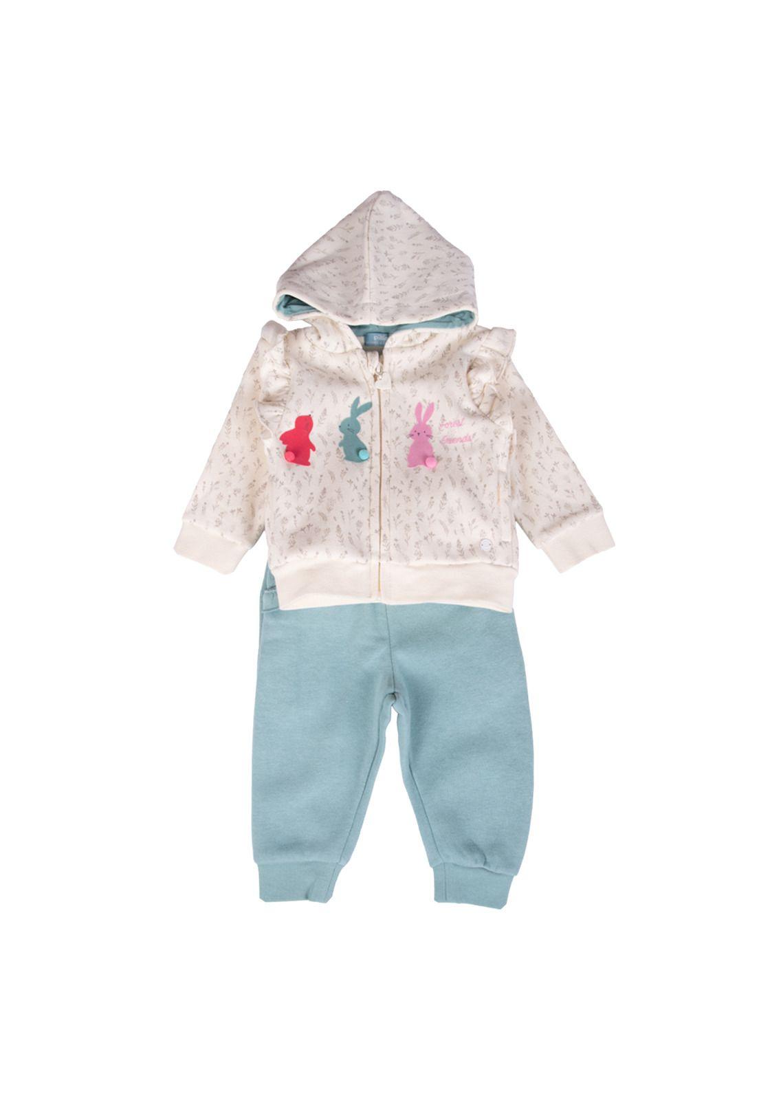 Buzo Bebe  Blanco Pillin ( PVB528-25CRU )-0