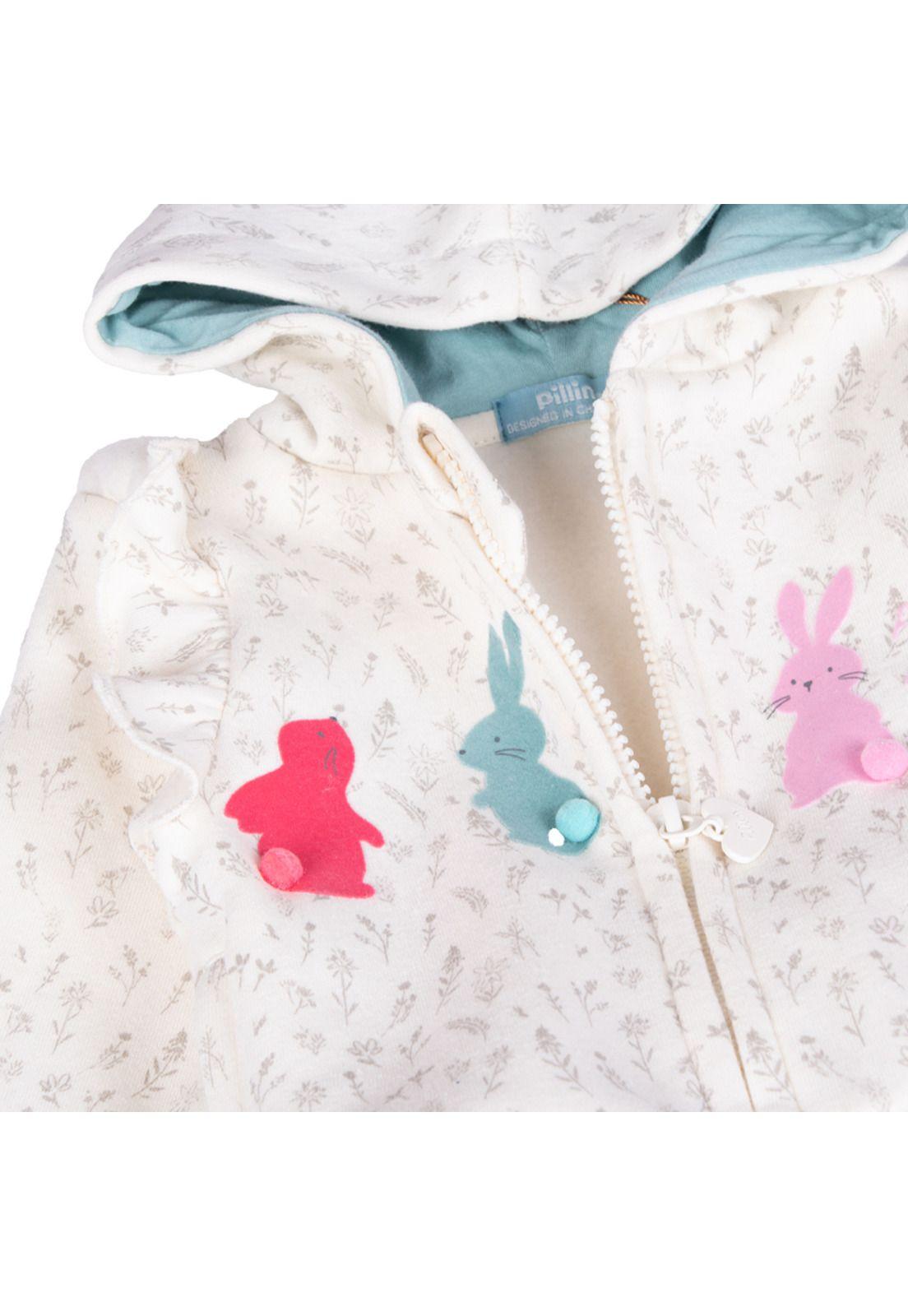 Buzo Bebe  Blanco Pillin ( PVB528-25CRU )-1