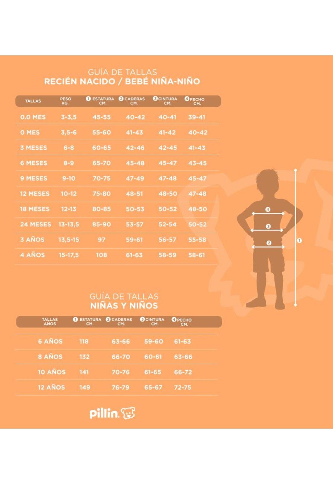 Jeans Mezclilla Bebé Niña Azul Pillin-3