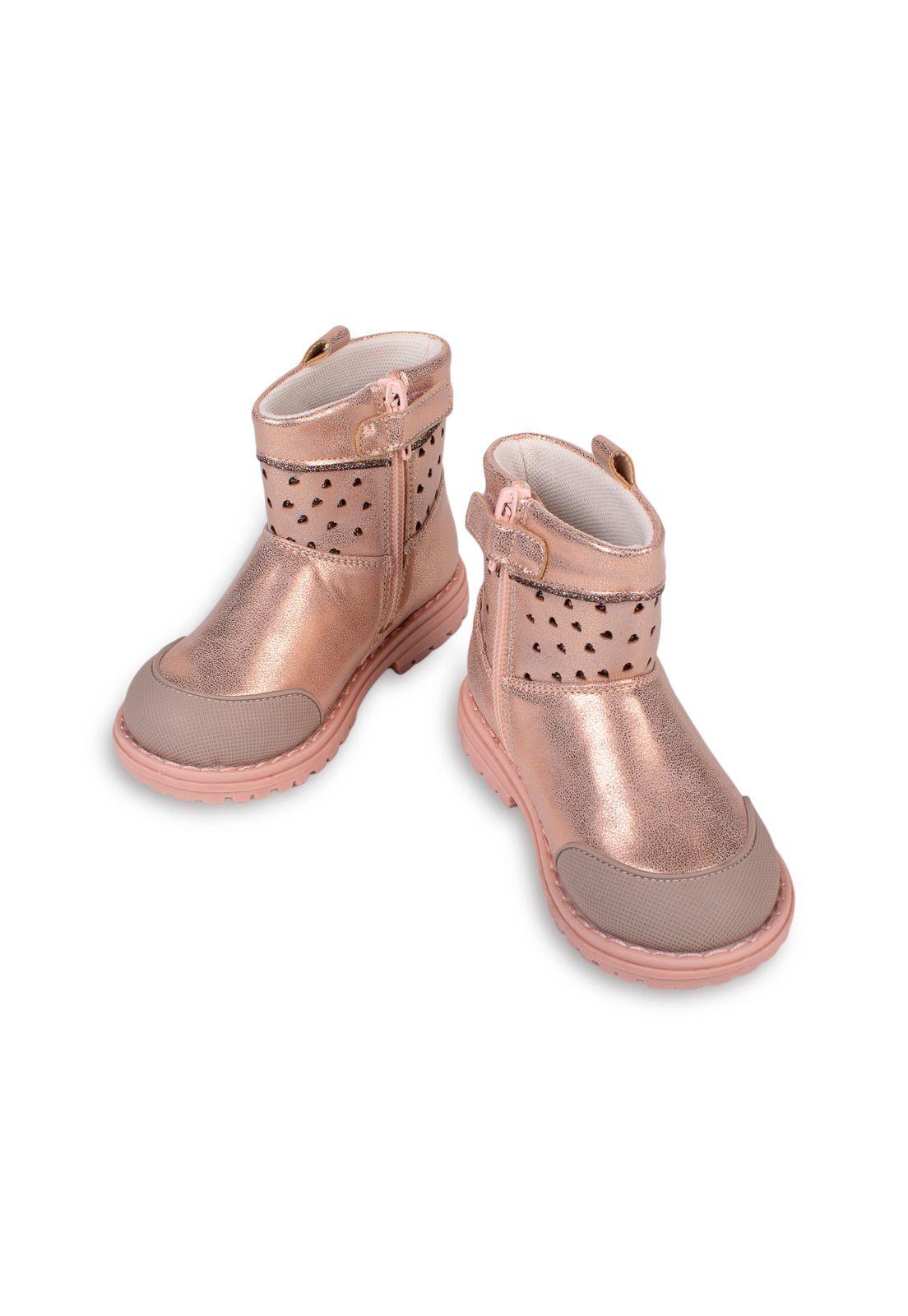 Botin  Niña Naranja Pillin (PZD331-26DAM)-4