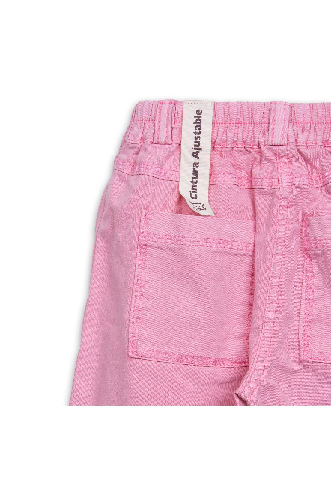 Pantalón Bebé  Rosado Pillin (PVC722-25ROS)-2