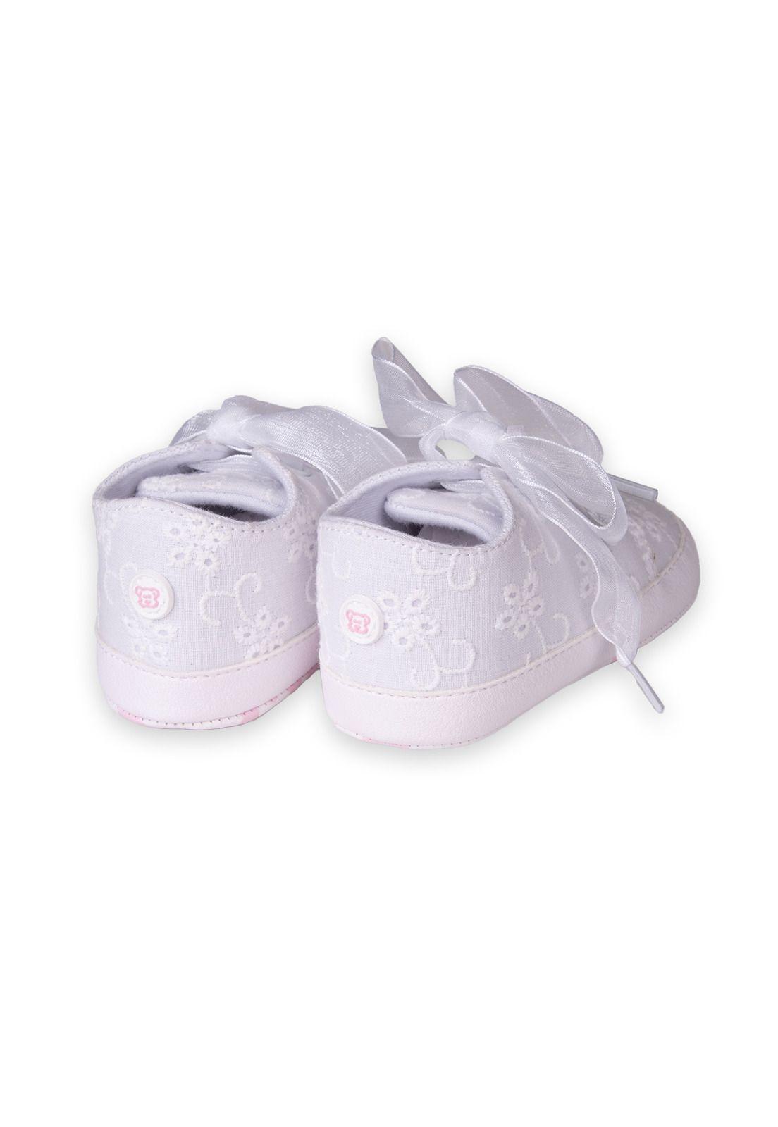 Zapatillas Recién Nacido Niña Blanco Pillin (PZC105-25BCO )-2
