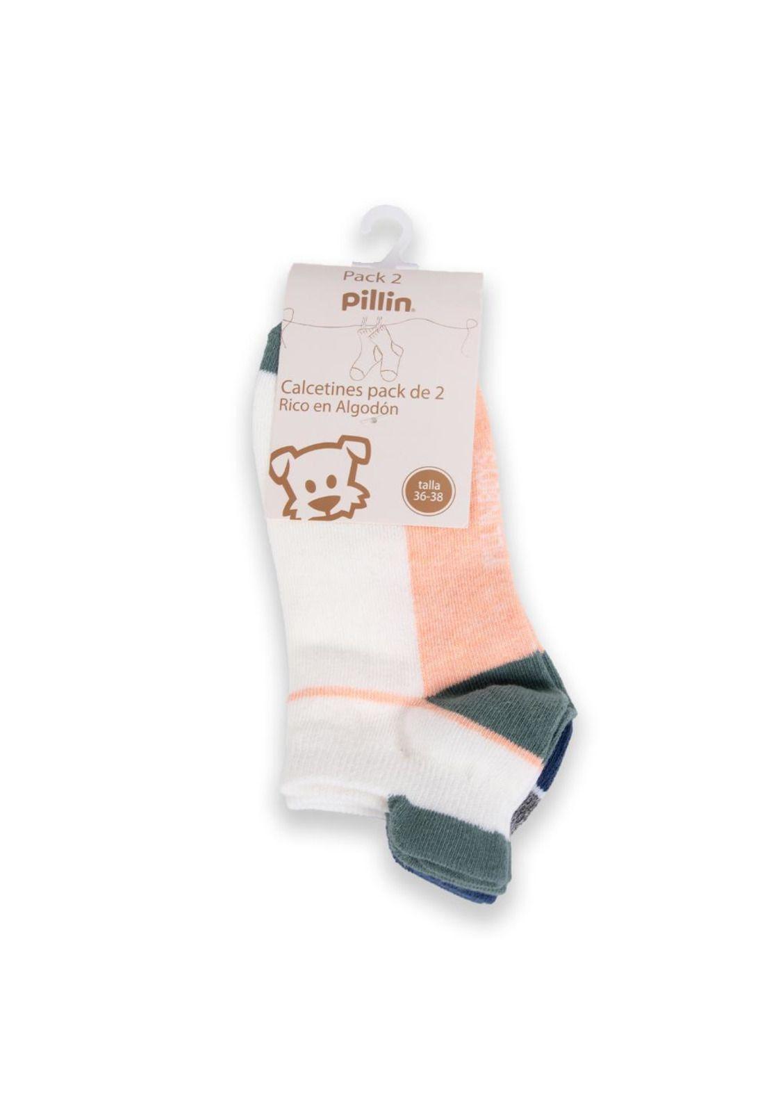 Calcetín Niño Multicolor Pillin-0