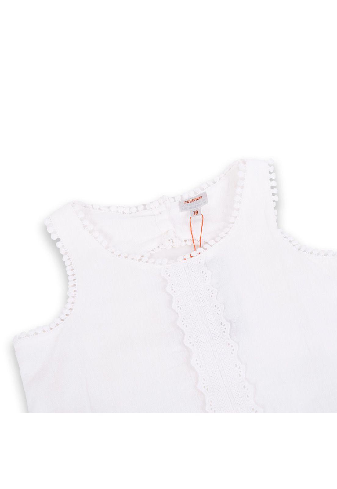 Vestido Niña Blanco Pillin-2