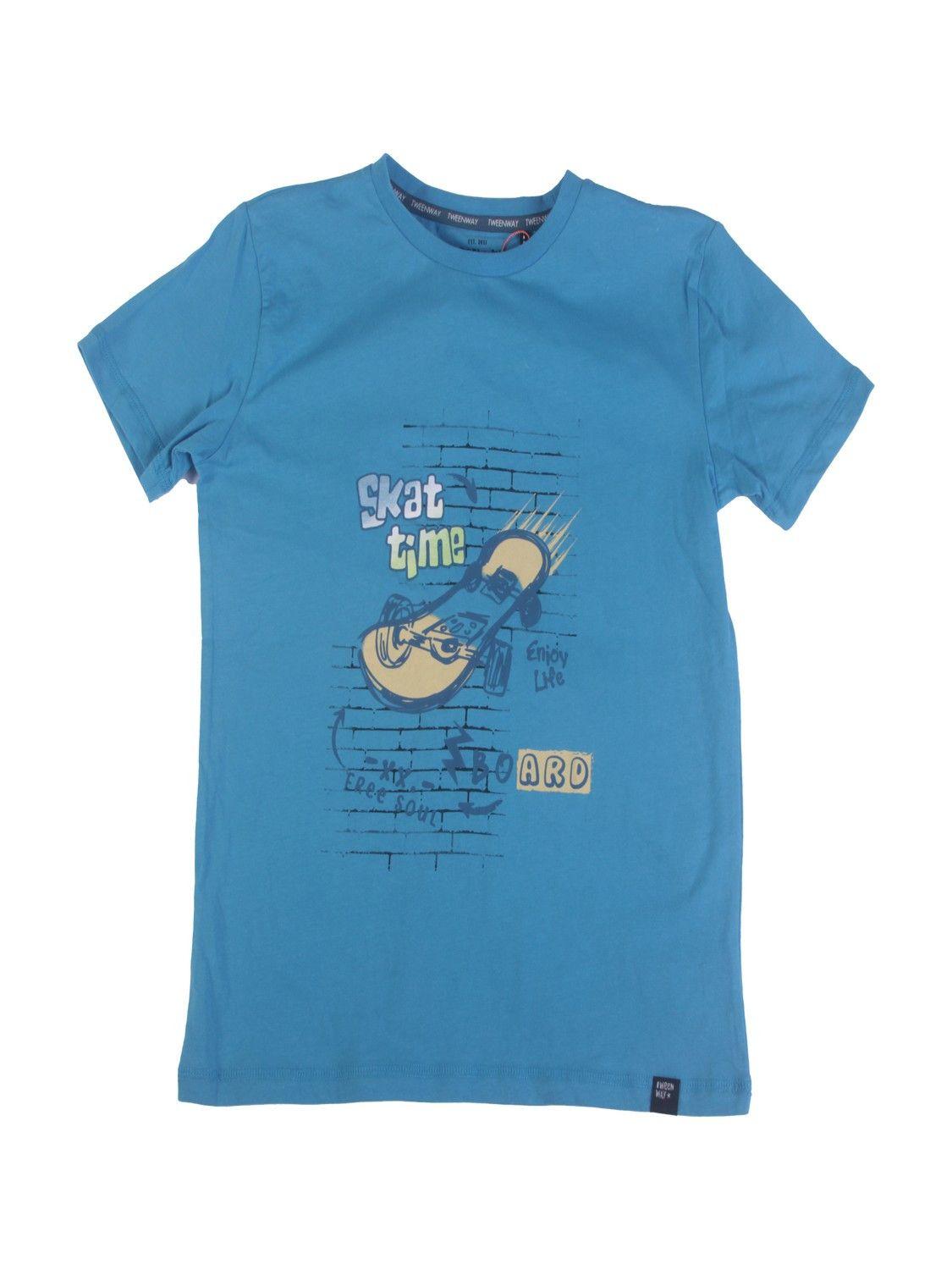 Polera Niño Azul Pillin-0