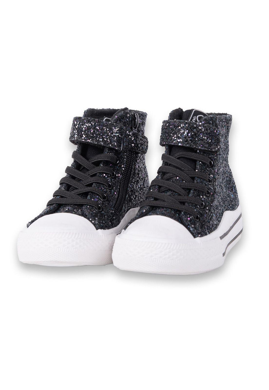 Zapatillas Niña Negro Pillin (PZA506-24NEG)-0