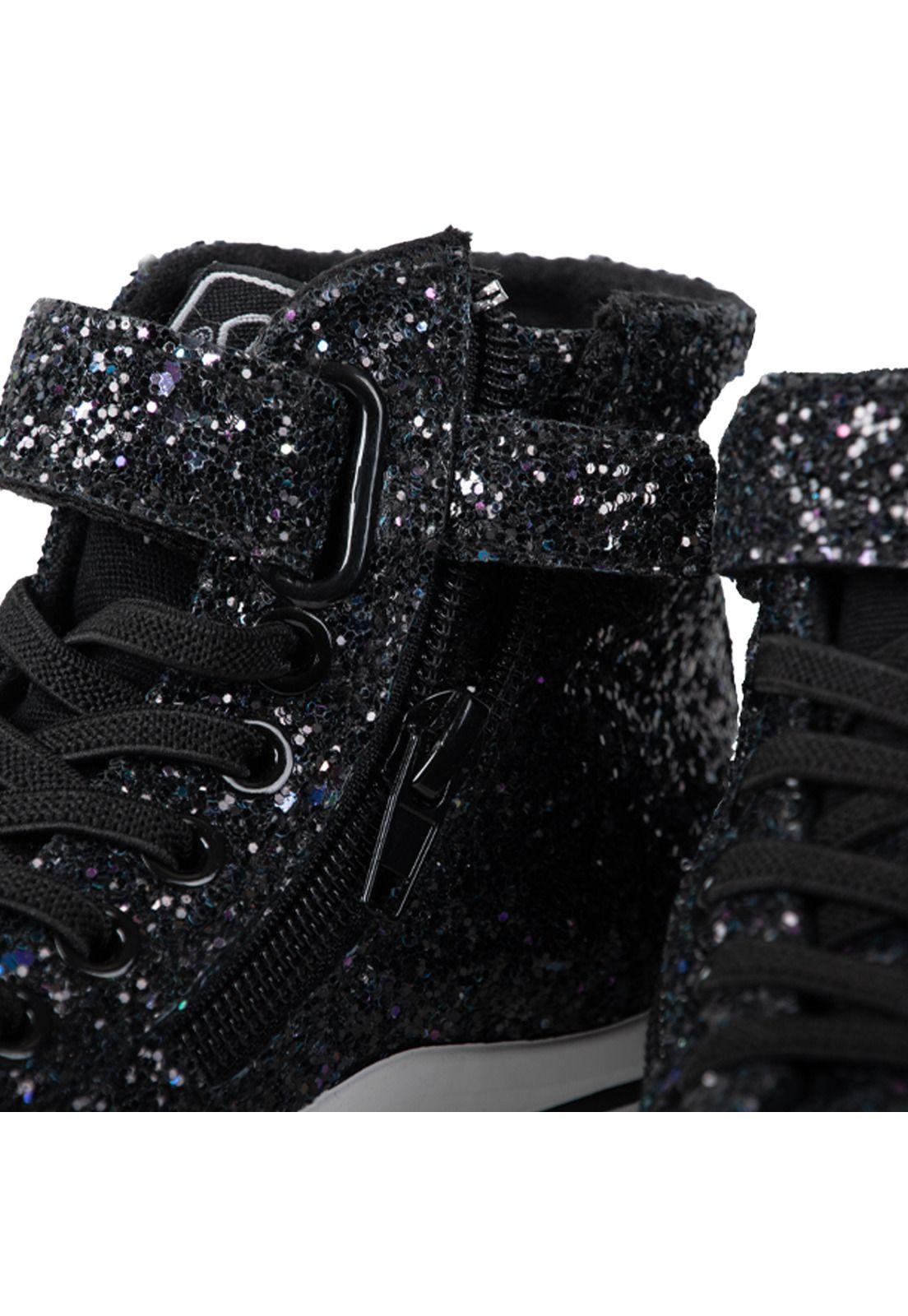 Zapatillas Niña Negro Pillin (PZA506-24NEG)-4