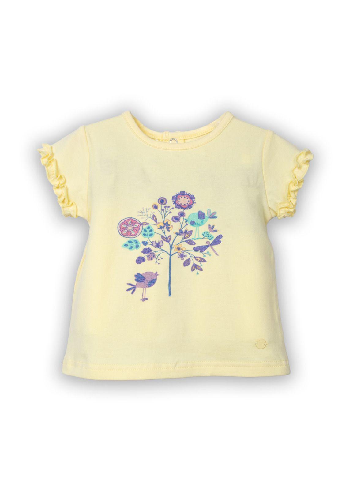 Polera  Niña Amarillo Pillin (PVC612-25AMA3M)-0