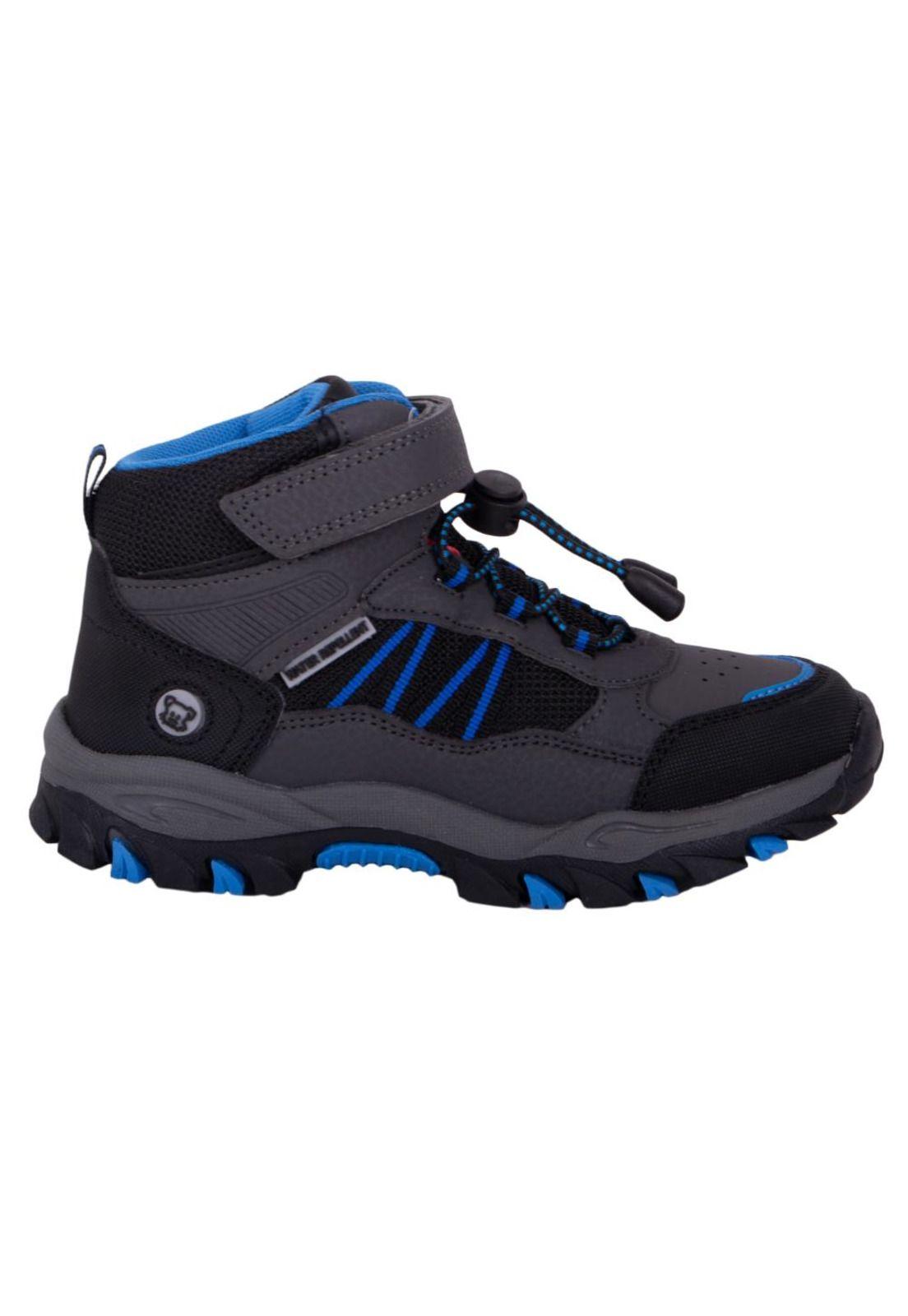 Zapatillas Niño Gris oscuro Pillin-4