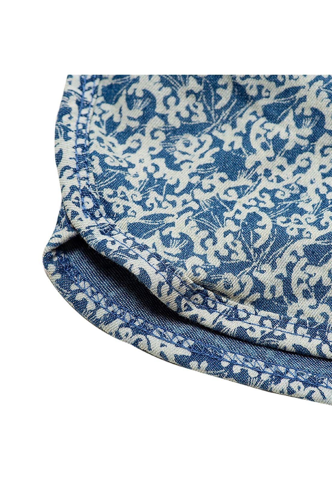 Short Bebé Niña Denim Pillin-2