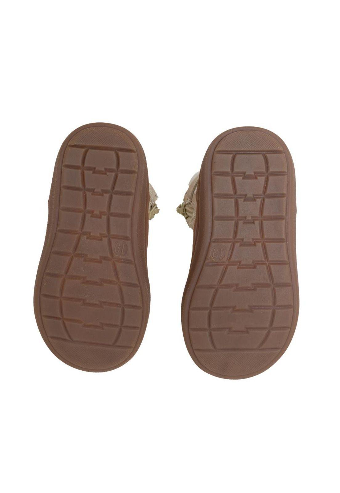 Bota Bebé Niña Beige Pillin-2