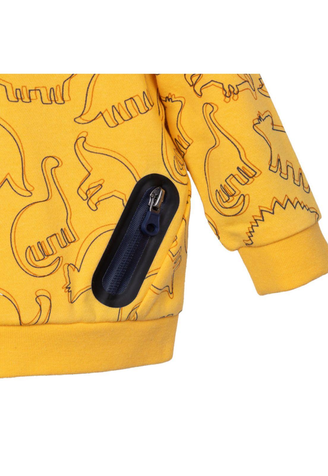 Polerón  Niño Amarillo Pillin (PVC515-25AMA3M)-1