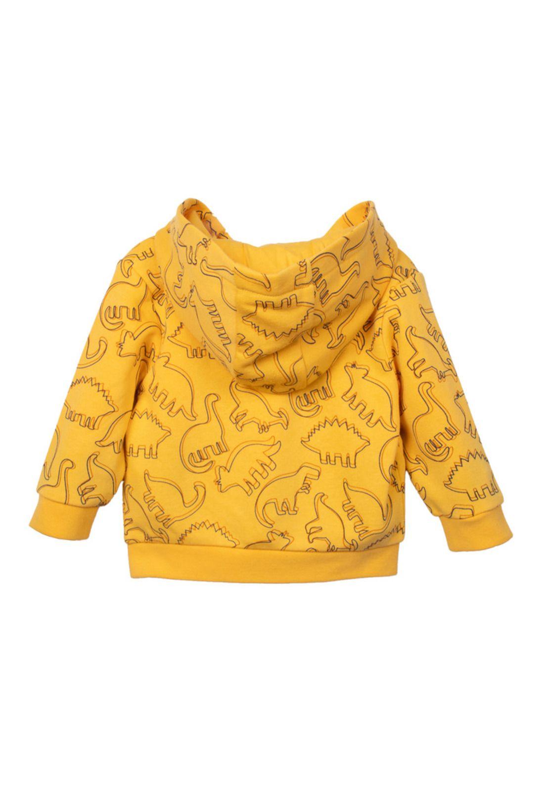 Polerón  Niño Amarillo Pillin (PVC515-25AMA3M)-2